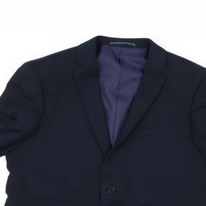 Mens UK Size 40 ONESIXFIVE Regular Blue Suit Jacket