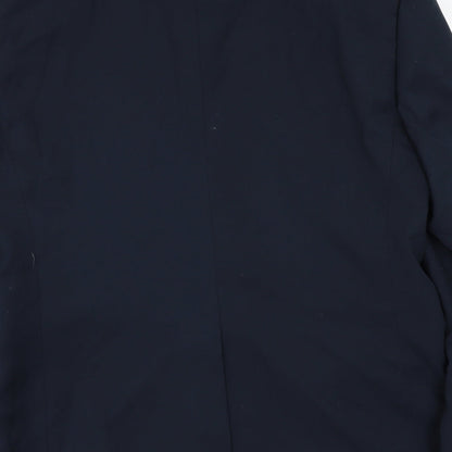 Mens UK Size 40 ONESIXFIVE Regular Blue Suit Jacket