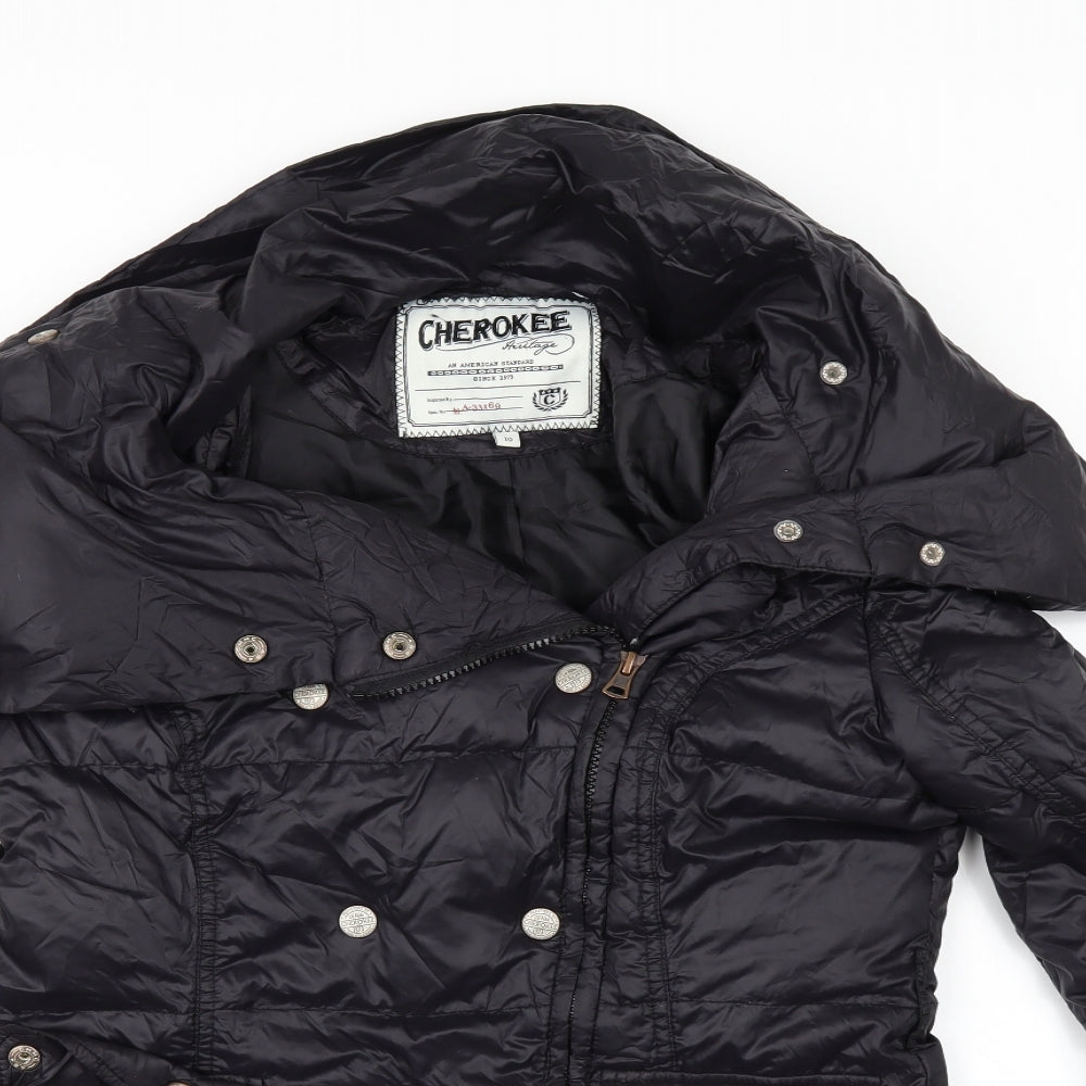 Womens UK Size 10 Cherokee Black Jacket