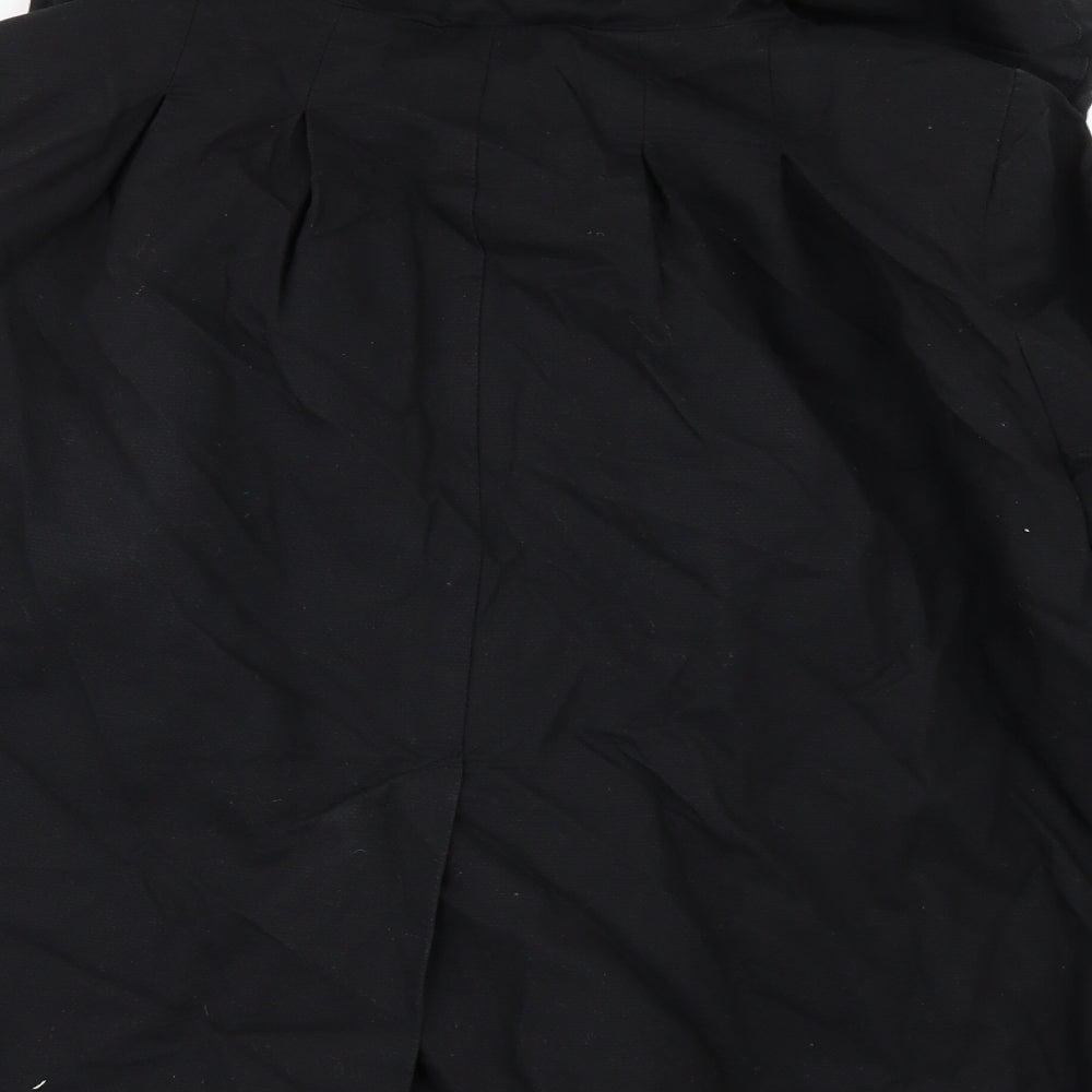 Womens UK Size 14 Atmosphere Black Pea Coat