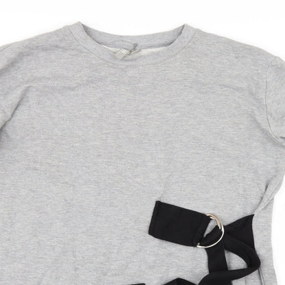 Womens UK Size 12 ASOS Grey Pullover Sweatshirt