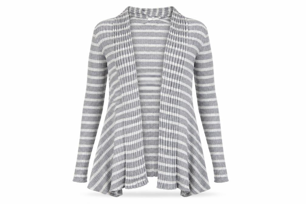 Marks & Spencer Womens Grey   Cardigan Jumper Size 12