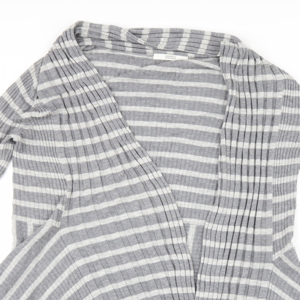 Marks and Spencer Womens Grey   Cardigan Jumper Size 12