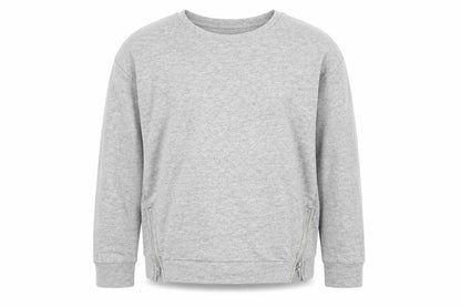 New Look Girls Grey   Pullover Sweatshirt Size 12-13 Years