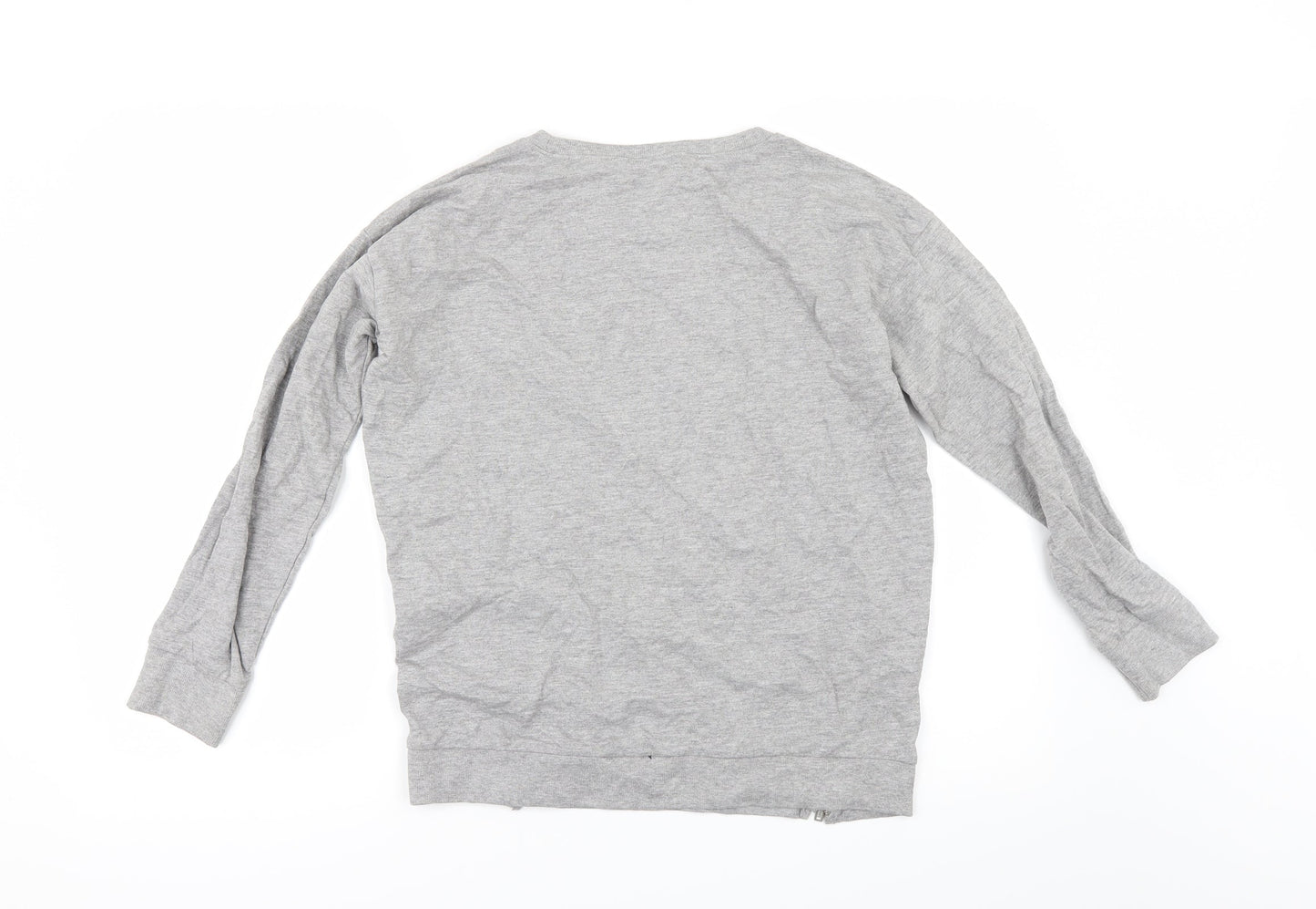 New Look Girls Grey   Pullover Sweatshirt Size 12-13 Years