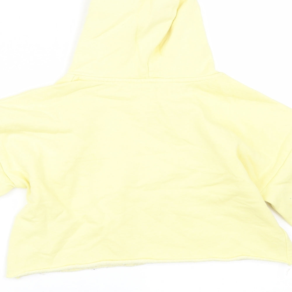 Candy Couture Girls Yellow   Pullover Hoodie Size 9 Years