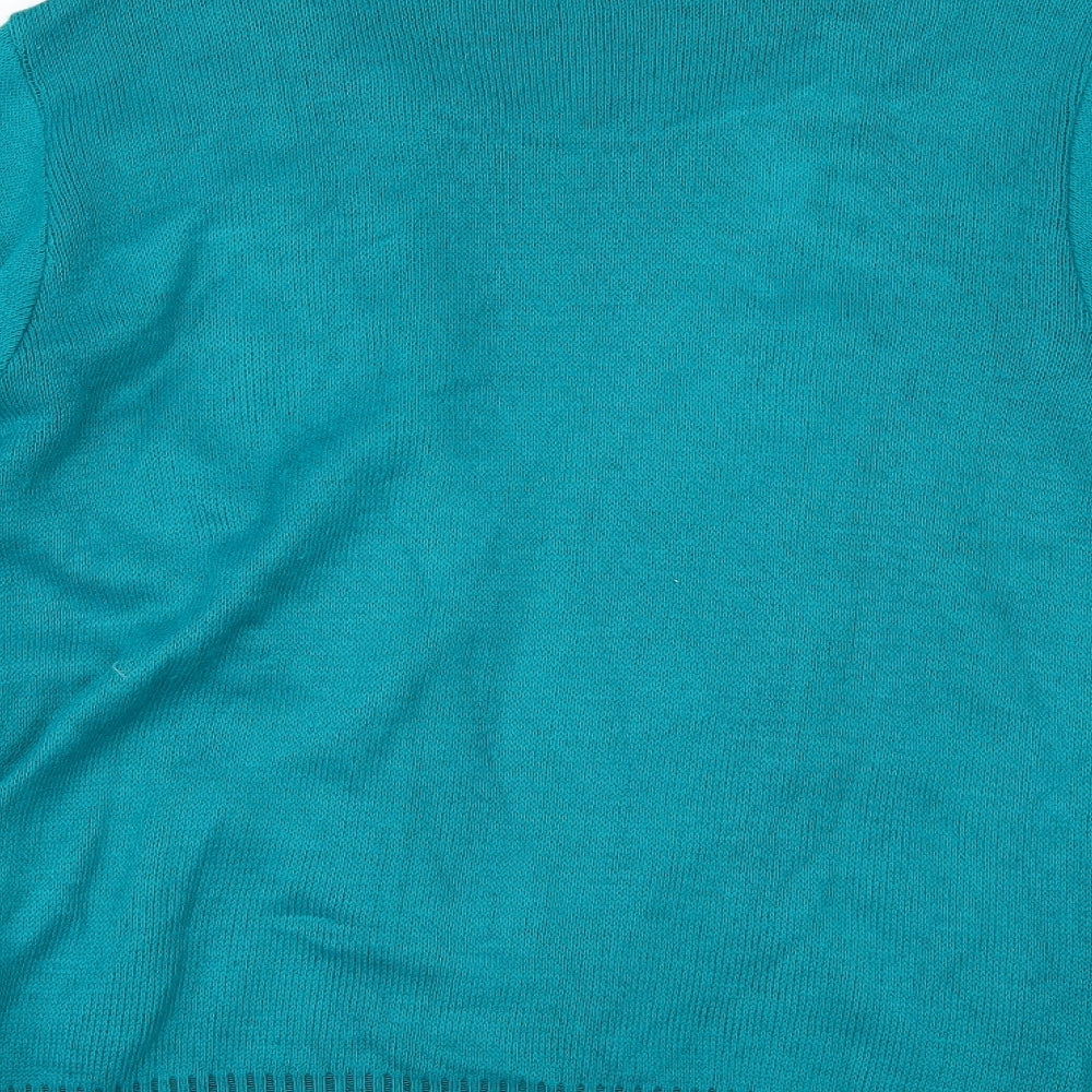 Glimpse Womens Green   Pullover Jumper Size 8