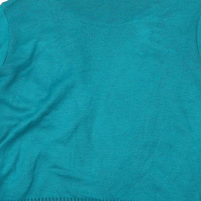 Glimpse Womens Green   Pullover Jumper Size 8