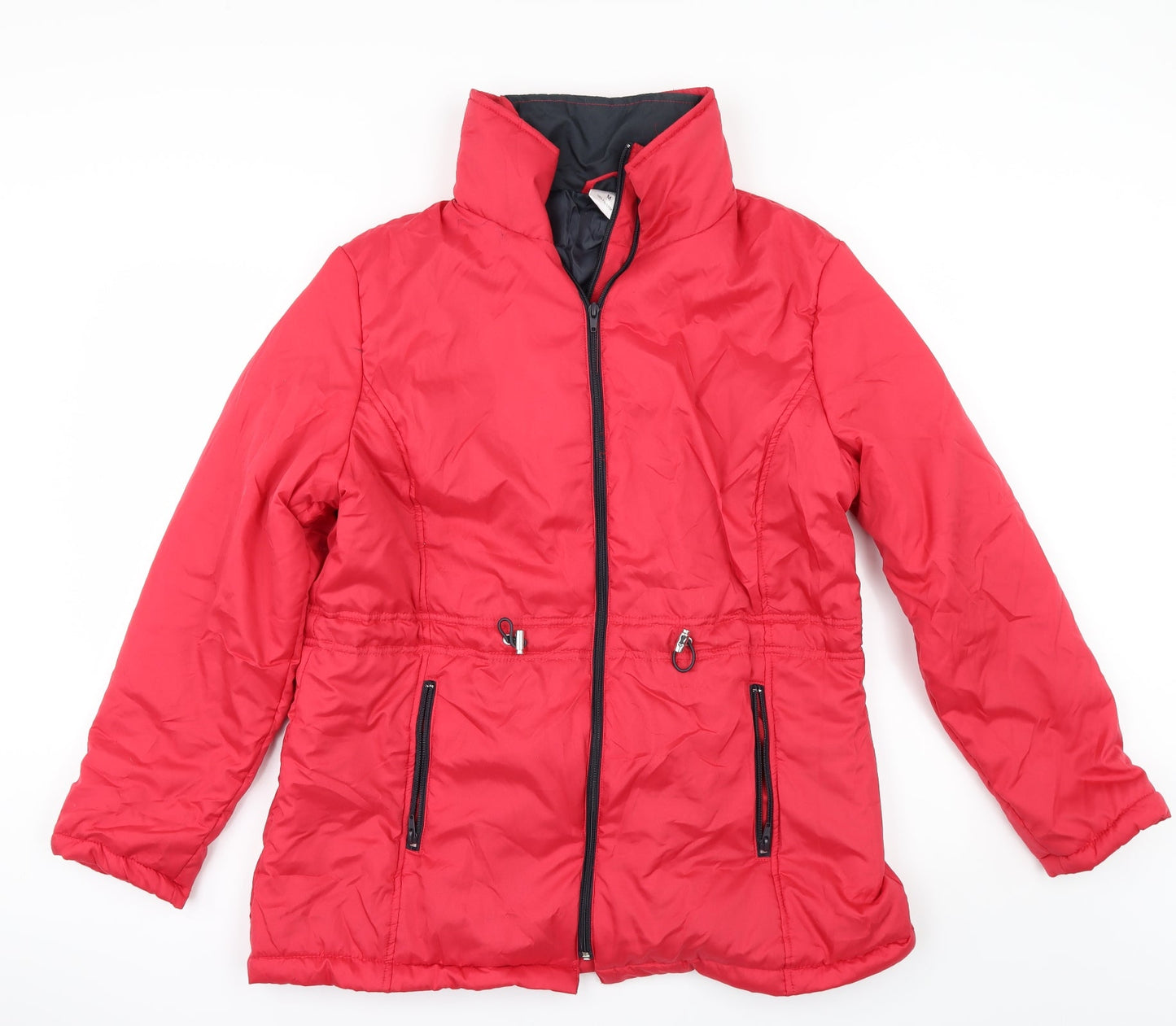 Anne De Lancay Womens Red   Anorak Jacket Size M