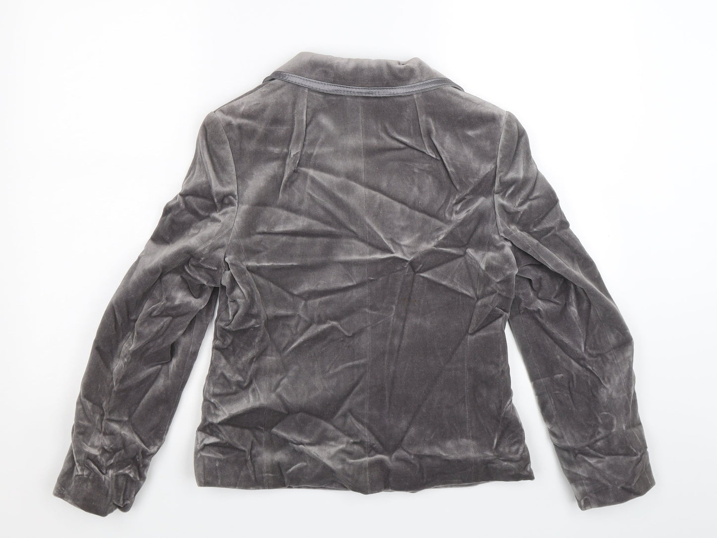 Algonda Womens Silver   Jacket Blazer Size 10
