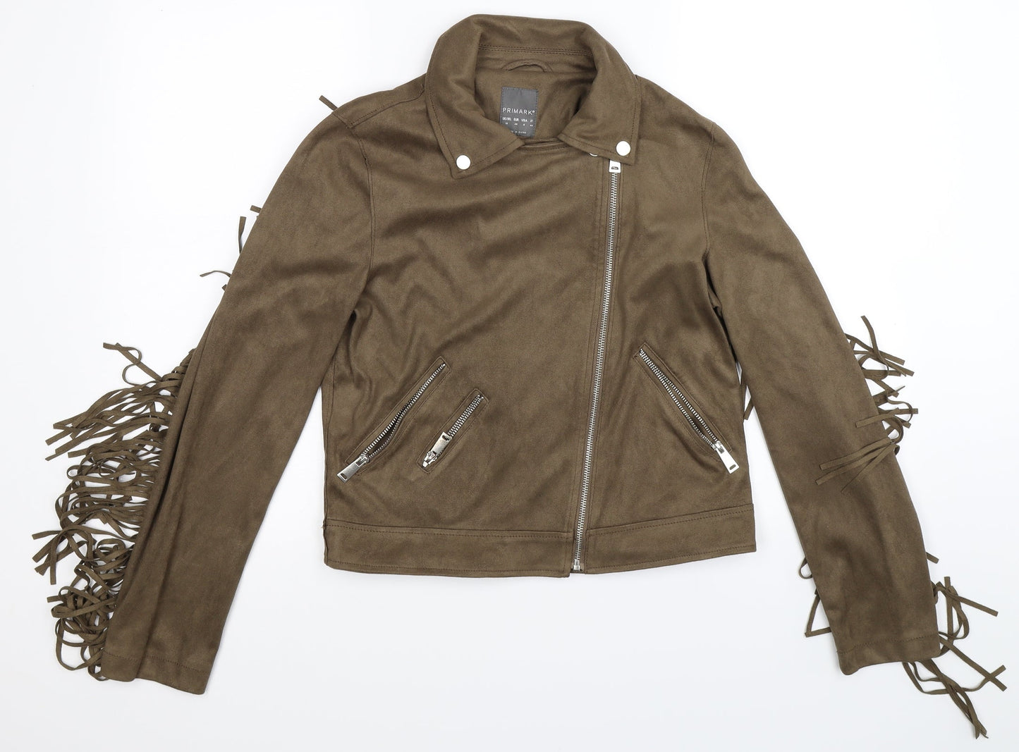 Primark Womens Grey   Jacket  Size 12