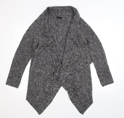 H&M Womens Grey  Knit Cardigan Jumper Size M