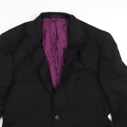 Mens UK Size 36 Marks and Spencer Regular Black Suit Jacket