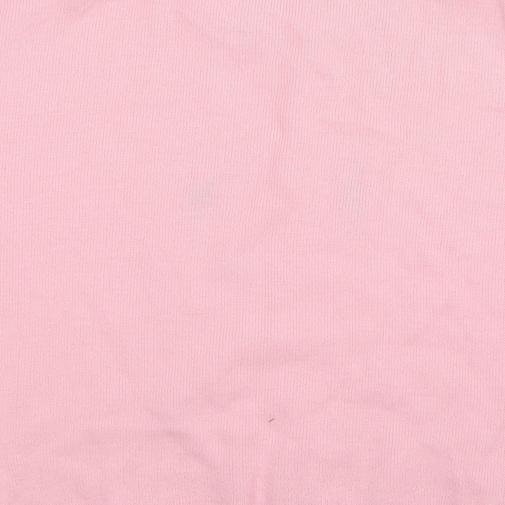 Merry Gold Womens Pink  Knit Pullover Jumper Size L