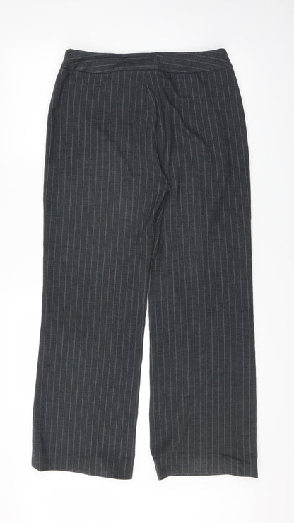 Outline Womens Grey   Trousers  Size 12 L27 in