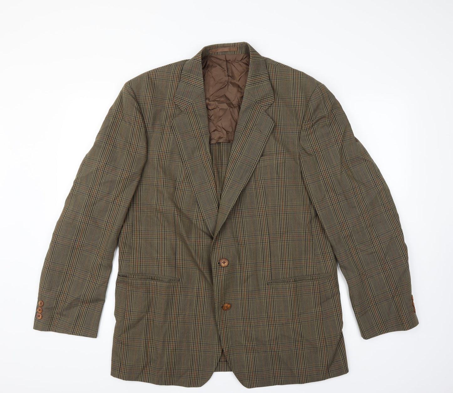 Mens UK Size 42 St michael Regular Green Suit Jacket