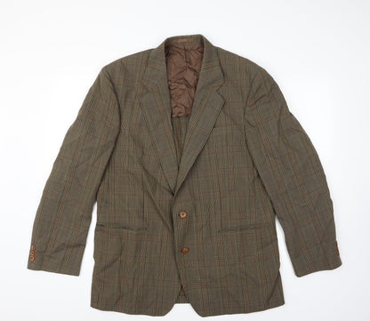 Mens UK Size 42 St michael Regular Green Suit Jacket