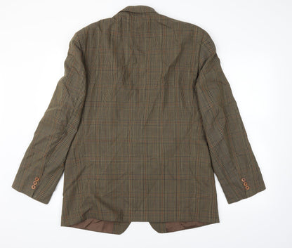 Mens UK Size 42 St michael Regular Green Suit Jacket