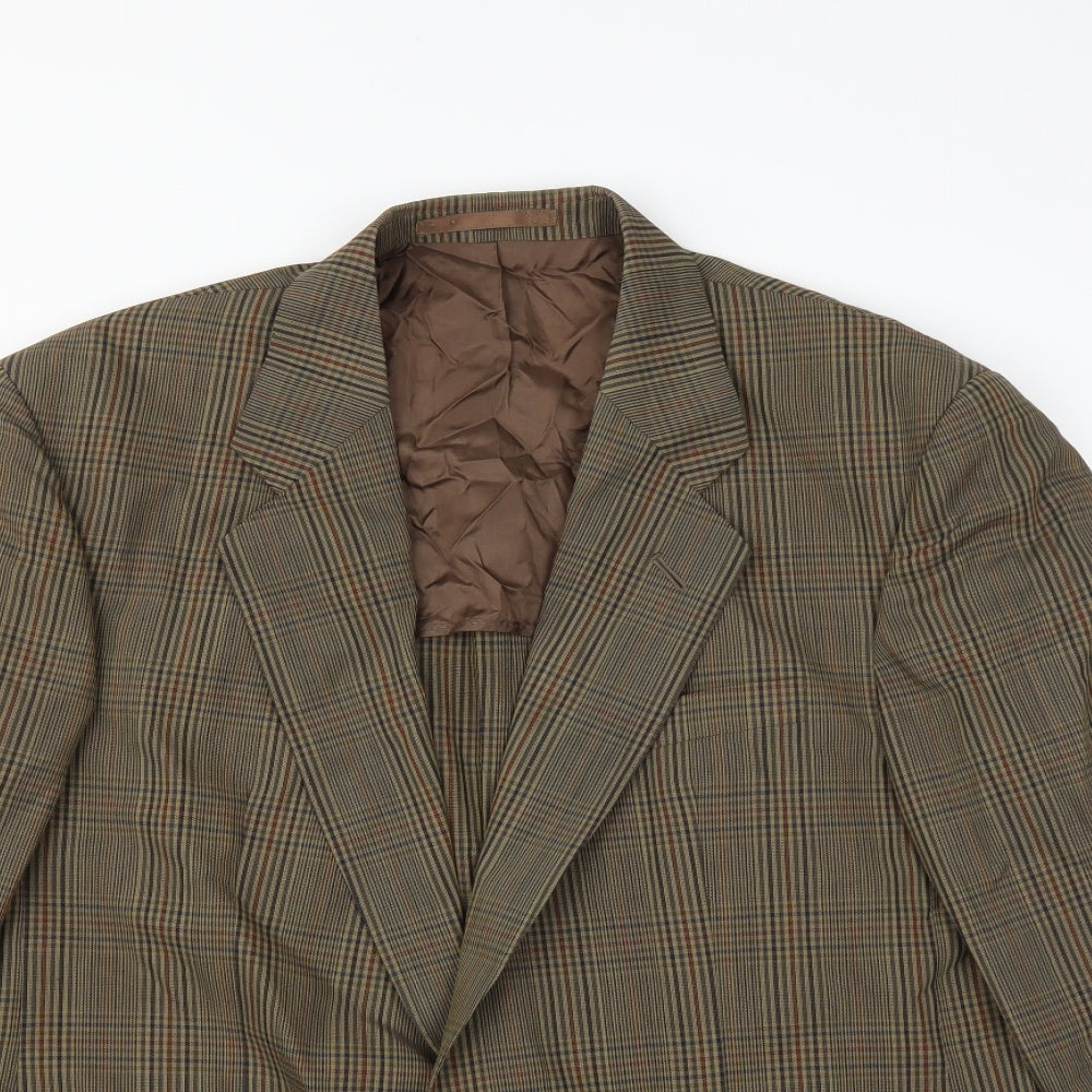 Mens UK Size 42 St michael Regular Green Suit Jacket