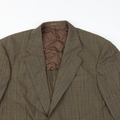 Mens UK Size 42 St michael Regular Green Suit Jacket