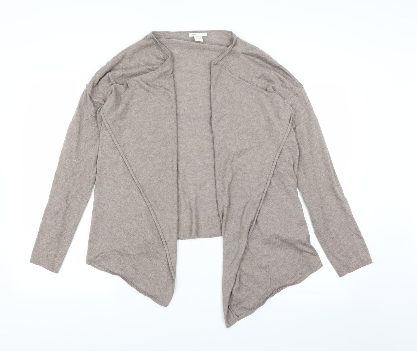 H&M Womens Brown  Knit Cardigan Jumper Size M