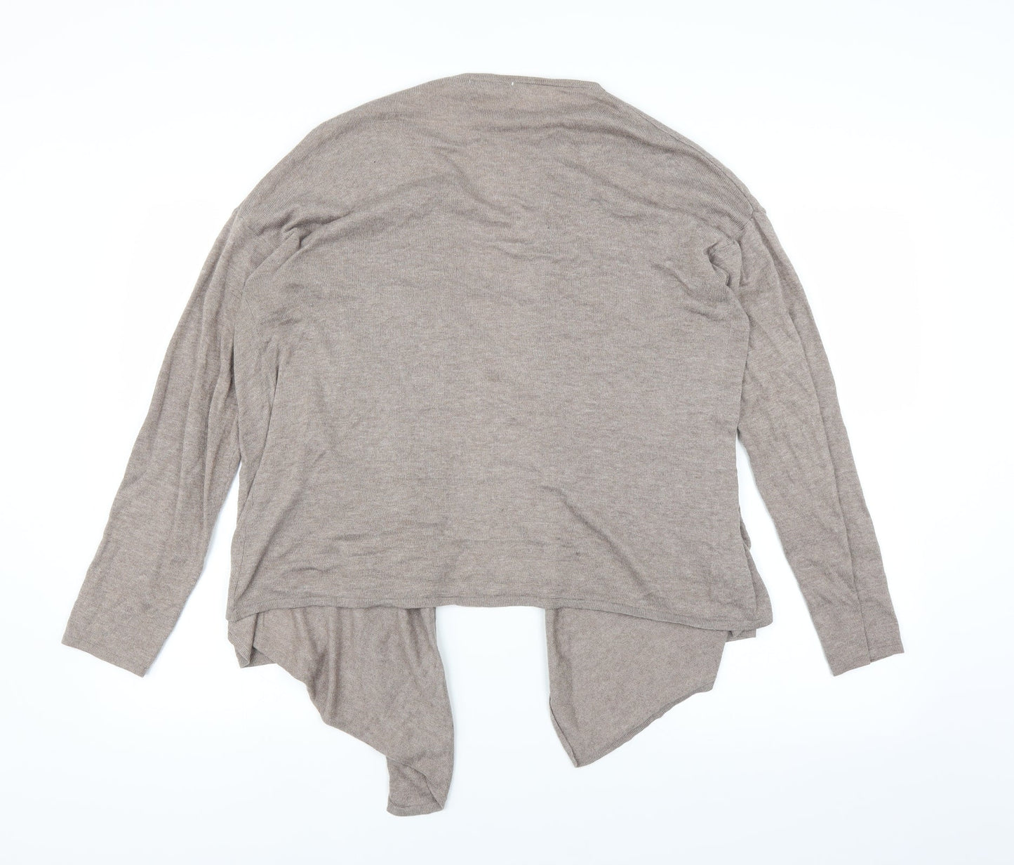 H&M Womens Brown  Knit Cardigan Jumper Size M