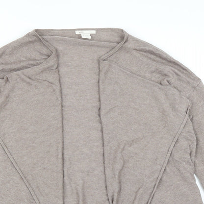 H&M Womens Brown  Knit Cardigan Jumper Size M