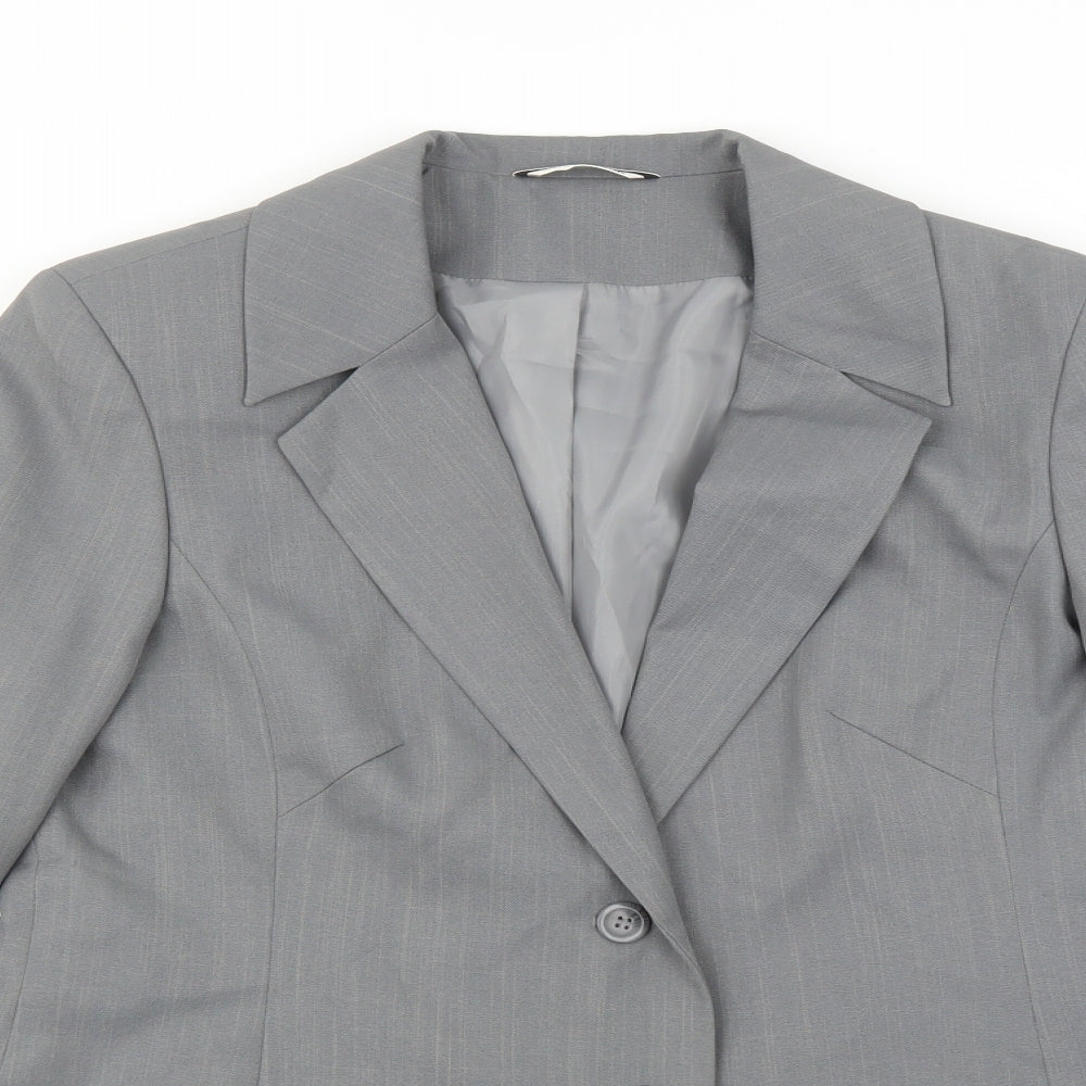 Womens UK Size 12 George Grey Jacket