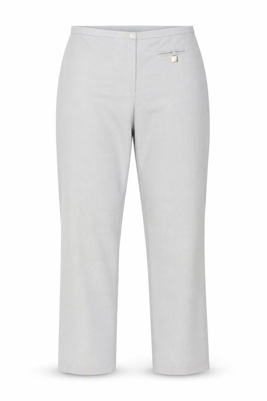 Womens UK Size 12 Wallis Regular Fit  Grey Trousers