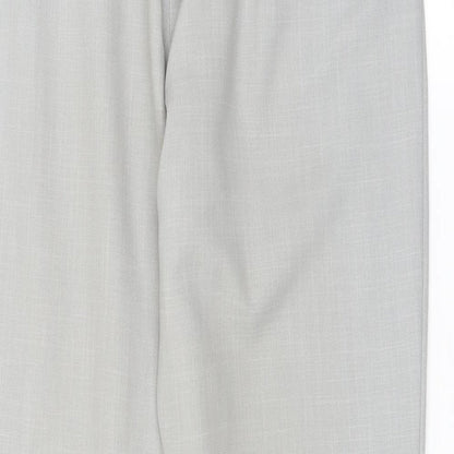 Womens UK Size 12 Wallis Regular Fit  Grey Trousers