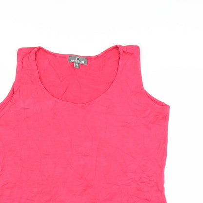 BENdeLISI Womens Pink   Basic Tank Size M