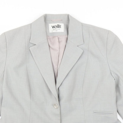 Womens UK Size 10 Wallis Grey Jacket