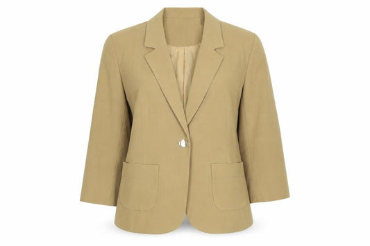 Womens UK Size 8 New Look Regular Brown Blazer