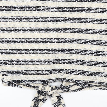 New Look Womens Beige Striped  Pullover Jumper Size S