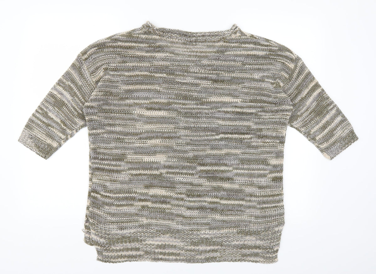F&F Womens Green   Pullover Jumper Size 12