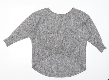 mandi Womens Grey   Pullover Jumper One Size