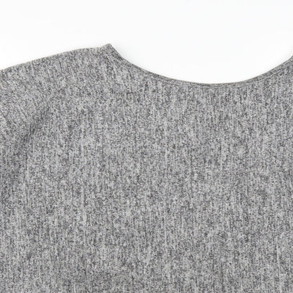 mandi Womens Grey   Pullover Jumper One Size