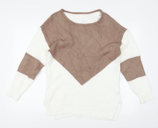 Preworn Womens Brown   Pullover Jumper Size S