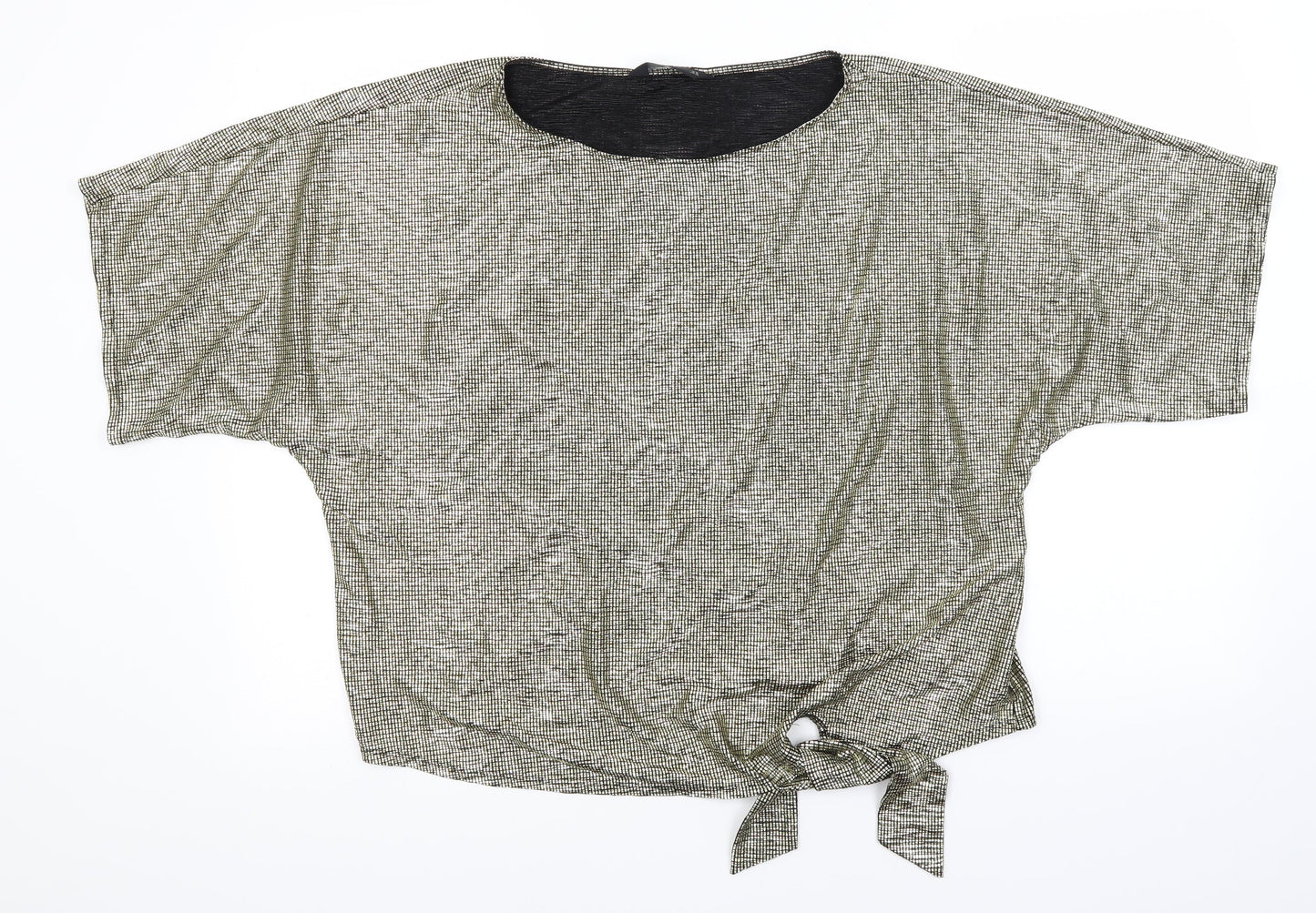 F&F Womens Gold   Tunic T-Shirt Size 16