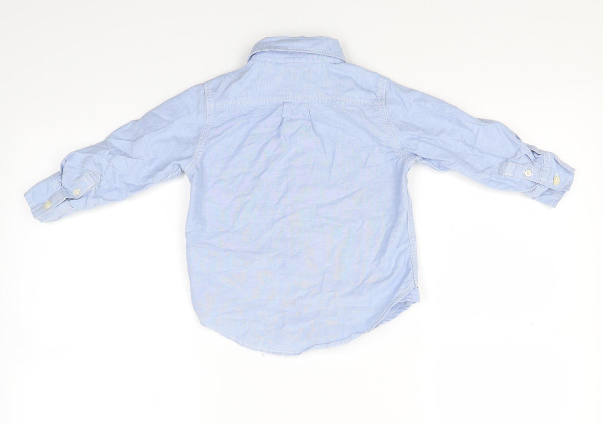 Gap Boys Blue   Basic Button-Up Size 2 Years