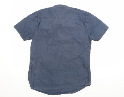 Red Herring Mens Blue    Button-Up Size S