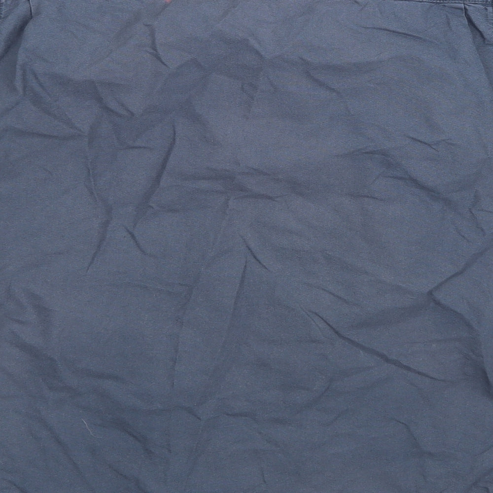 Red Herring Mens Blue    Button-Up Size S