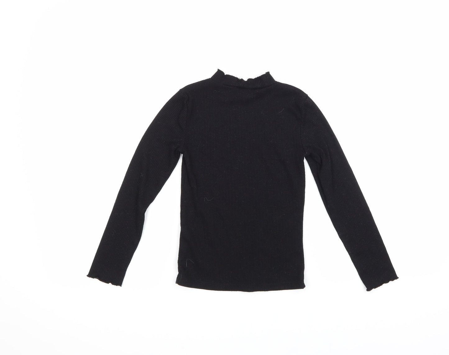 F&F Girls Black   Pullover Jumper Size 7-8 Years