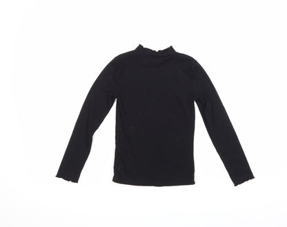 F&F Girls Black   Pullover Jumper Size 7-8 Years