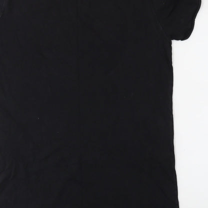 Love to lounge Womens Black   Basic T-Shirt Size 14