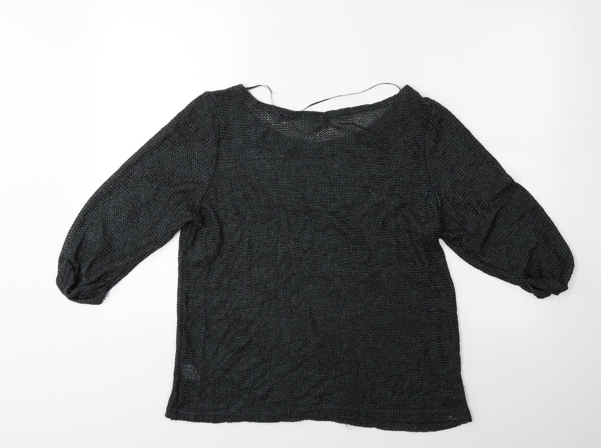 River Island Womens Green   Pullover Jumper Size 4