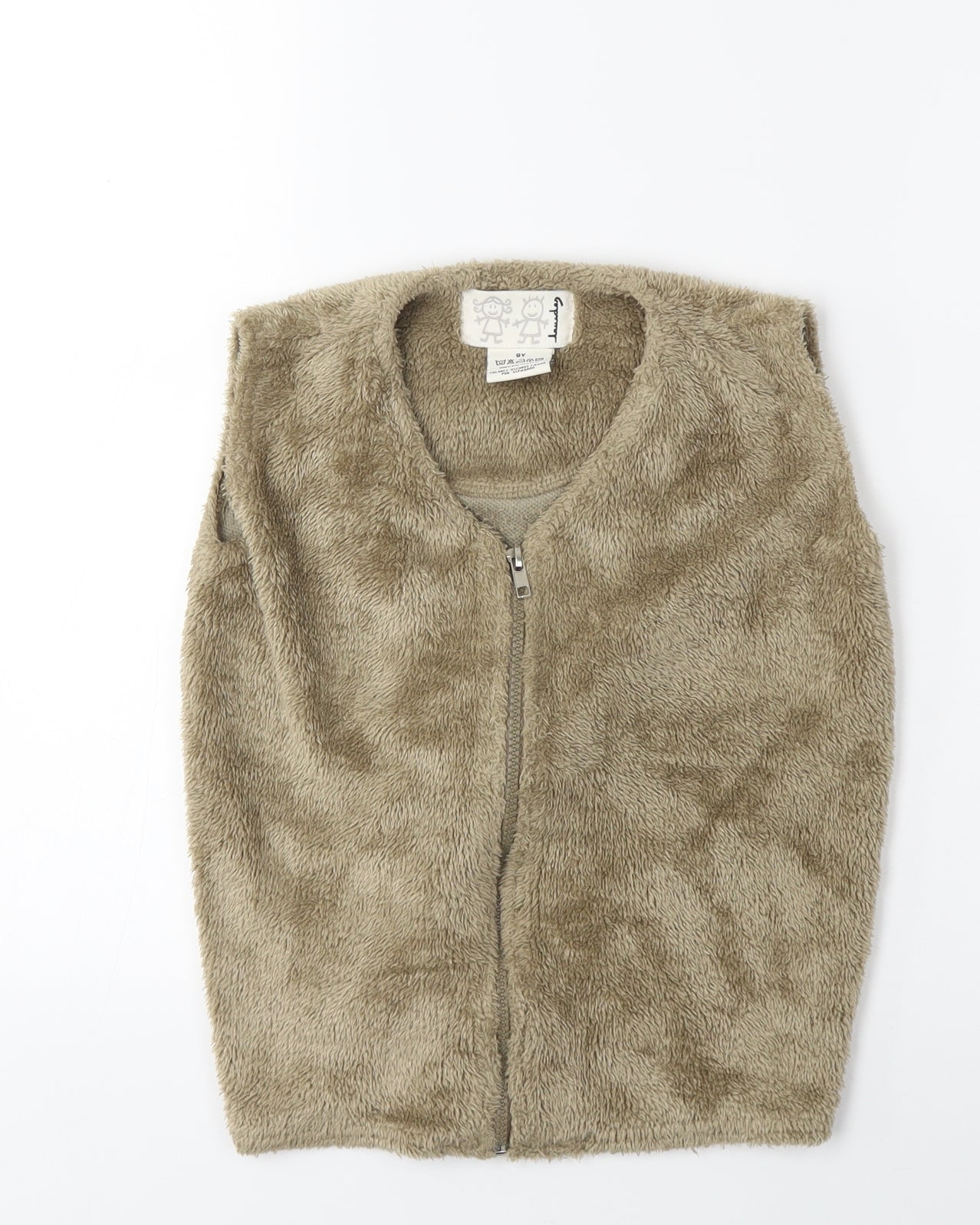 CHIC Girls Beige   Gilet Coat Size 8 Years