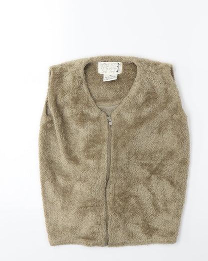 CHIC Girls Beige   Gilet Coat Size 8 Years