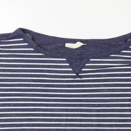 NX sport Womens Blue Striped  Pullover Jumper Size 10
