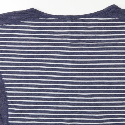 NX sport Womens Blue Striped  Pullover Jumper Size 10